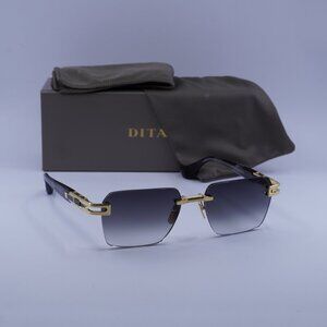 Dita META-EVO-ONE-DTS-147-A-01 Rectangle Sunglasses - Gold/Grey